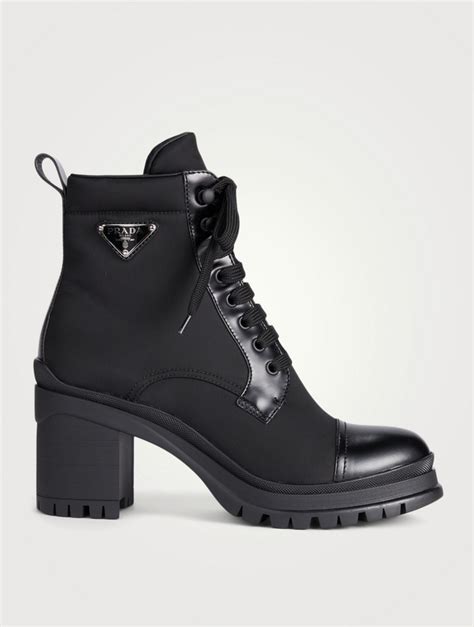 prada leather boots cheap|nylon prada boots women.